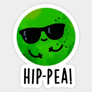 Hip-pea Cute Hip Pea Pun Sticker